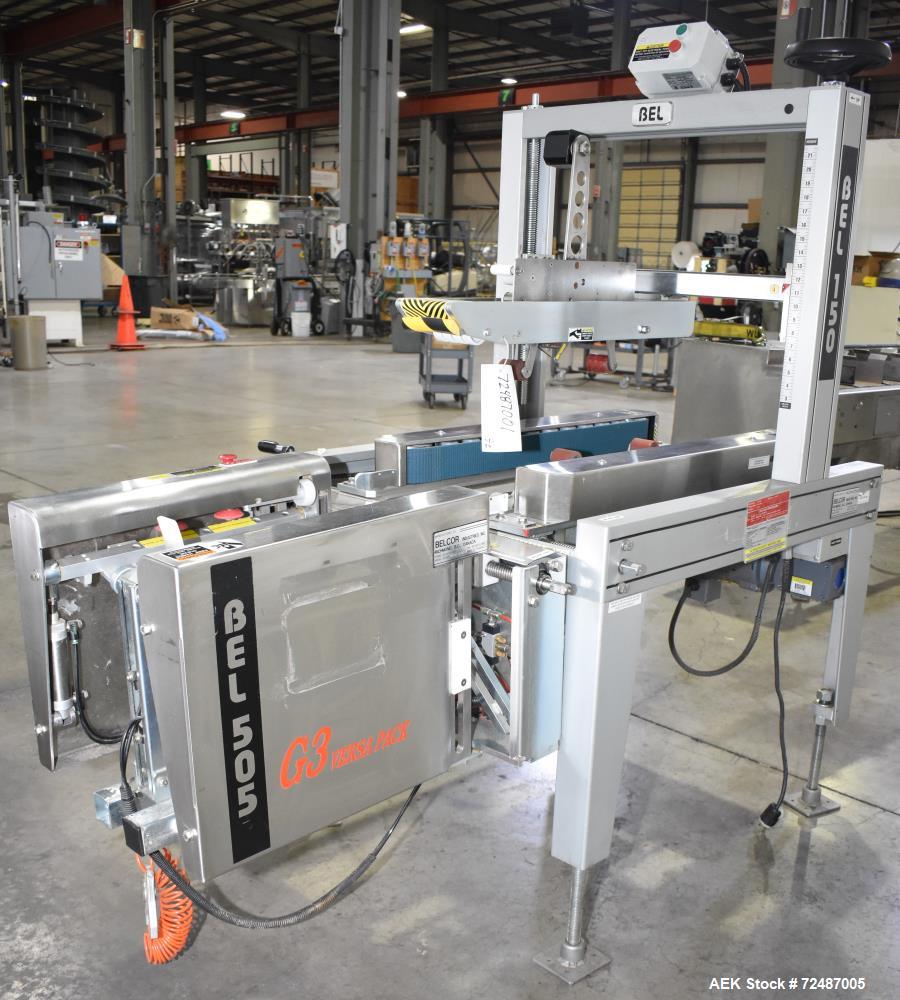Wexxar-Belcor 505 Semi-Automatic Case Former / Case Erector with 150 Taper